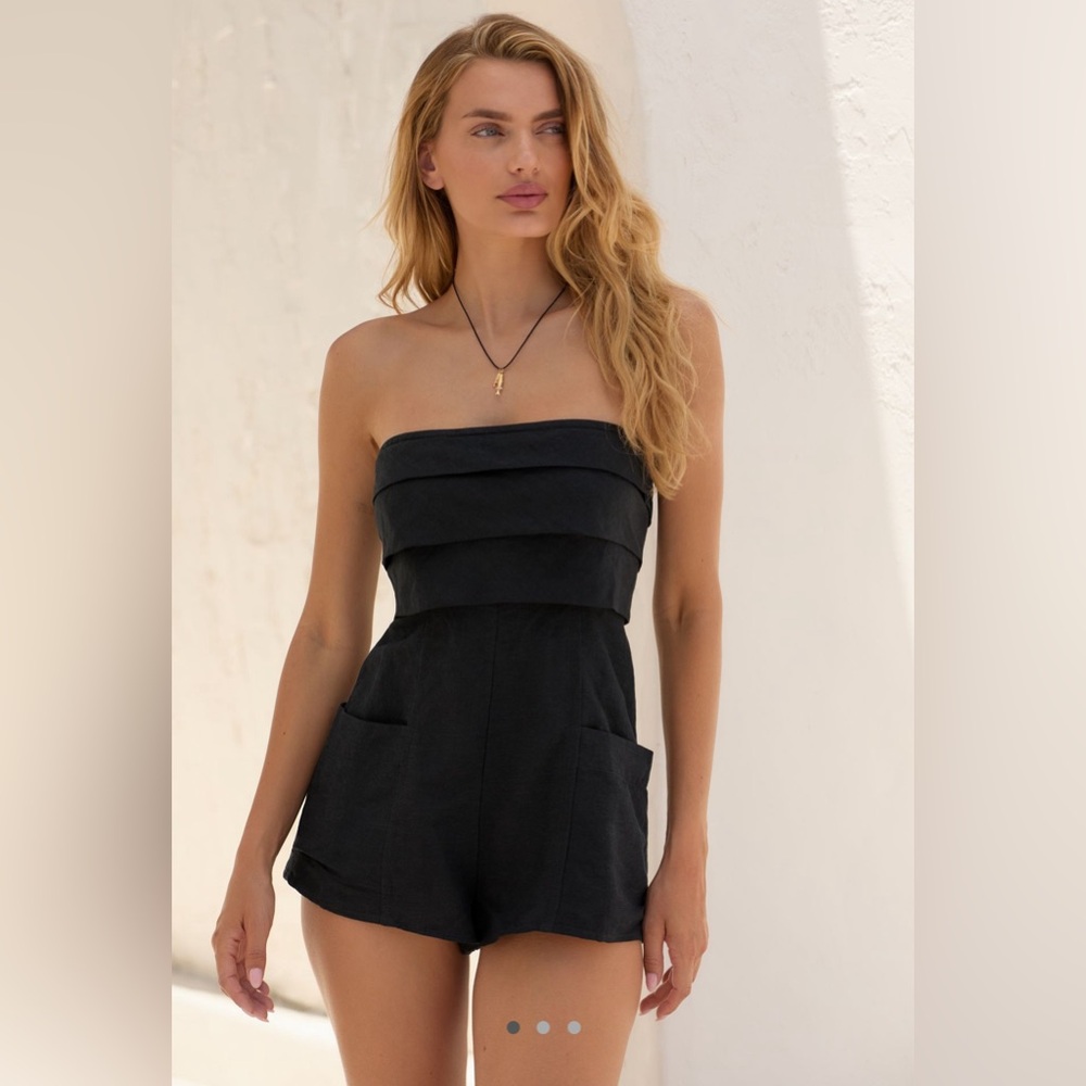 NWT Anthropologie linen romper